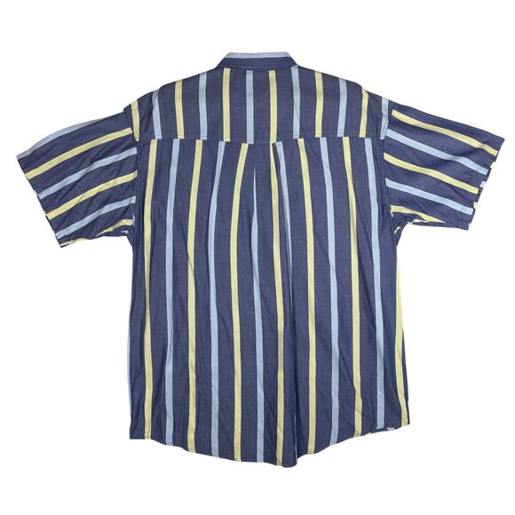 Painted Desert by Wrangler Men’s 2XT Stripe Short Sleeve Button Down Shirt - Picture 4 of 16